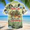Unijames Personalized Bigfoot We Go Together Like Drunk And Disorderly Camping Hawaiian Shirt