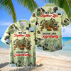 Unijames Personalized Bigfoot We Go Together Like Drunk And Disorderly Camping Hawaiian Shirt