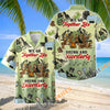 Unijames Personalized Bigfoot We Go Together Like Drunk And Disorderly Camping Hawaiian Shirt
