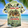 Unijames Personalized Bigfoot We Go Together Like Drunk And Disorderly Camping Hawaiian Shirt