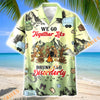 Unijames Personalized Bigfoot We Go Together Like Drunk And Disorderly Camping Hawaiian Shirt