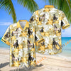 Unijames Personalized Appaloosa Horse Yellow Hibiscus Hawaiian Shirt
