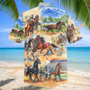 UniJames Harness Horse Racing Hawaiian Shirt