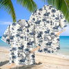 Unijames Vintage Desert Ranch Horse Rider Aloha Shirt