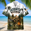 Unijames Personalized Sasquatch Drinking Team 3D Hawaiian Shirt