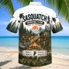 Unijames Personalized Sasquatch Drinking Team 3D Hawaiian Shirt