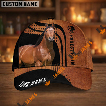 Unijames Personalized Name Horse Lover Cap (9 breeds)