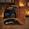 Unijames Personalized Name Horse Lover Cap (9 breeds)