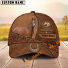 Unijames Custom Name Proud Horse Owner Western Trucker Cap