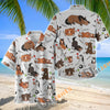 Unijames Cute Cartoon Warmblood Horse Neigh Pattern Hawaiian Shirt