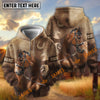 UniJames Personalized Horse Western Vintage Hoodie (9 breeds)