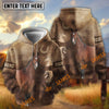UniJames Personalized Horse Western Vintage Hoodie (9 breeds)