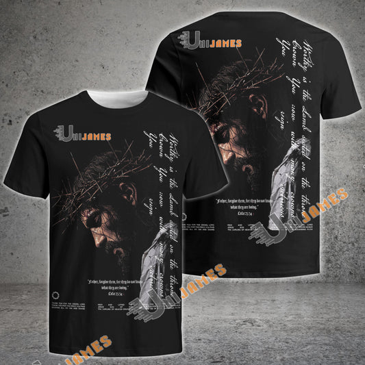 Unijames Crown of Thorns Redemption 3D T-Shirt