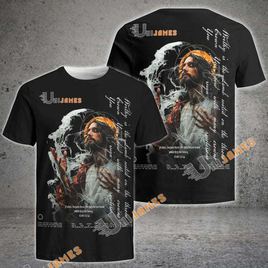 Unijames Divine Mercy Halo 3D T-Shirt