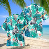Unijames Appaloosa Horse In Tropical Leaves Pattern Hawaiian Shirt