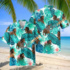 Unijames Morgan Horse In Tropical Leaves Pattern Hawaiian Shirt