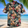 Unijames Palomino Equestrian Tropical Hawaiian Shirt