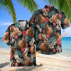 Unijames Thoroughbred Equestrian Tropical Hawaiian Shirt