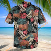 Unijames Warmblood Equestrian Tropical Hawaiian Shirt