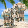 Unijames Hackney Horse Tropical Floral Hawaiian Shirt