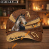 Unijames Personalized Horse Lover Vintage Baseball Cap