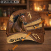 Unijames Personalized Horse Lover Vintage Baseball Cap