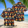 Unijames Tropical Sunset Cowboy Silhouette Hawaiian Shirt