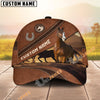 Unijames Personalized Equestrian Cap – Vintage Leather Horse Design