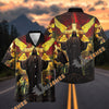 Unijames Jesus Christ Cross & Angel Wings Christian Hawaiian Shirt