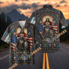 Unijames Full Armor of God Christian Knight Stained Glass Hawaiian Shirt