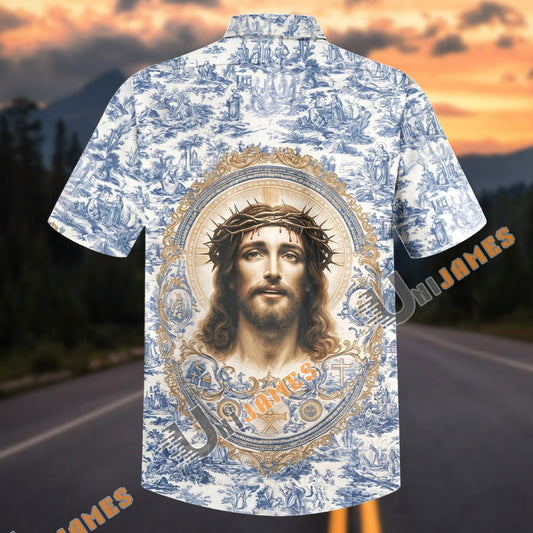 Unijames Jesus Christ Crown of Thorns Hawaiian Shirt