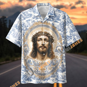 Unijames Jesus Christ Crown of Thorns Hawaiian Shirt