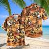 Unijames Retro Rodeo Cowboy Horse Riding Aloha Shirt