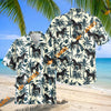 Unijames Friesian Horse Tropical Hawaiian Shirt