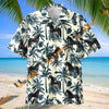 Unijames Friesian Horse Tropical Hawaiian Shirt