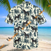 Unijames Friesian Horse Tropical Hawaiian Shirt