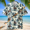 Unijames Hackney Horse Tropical Hawaiian Shirt