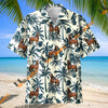 Unijames Warmblood Horse Tropical Hawaiian Shirt