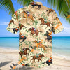 Unijames Horse Racing Jockey & Roses Hawaiian Shirt