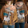 Unijames Personalized Arabian Horse Farm Texture Hoodie