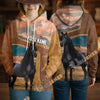 Unijames Personalized Friesian Horse Farm Texture Hoodie