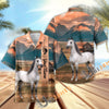 Unijames Personalized Arabian Horse Farm Hawaiian Shirt