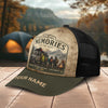 Unijames Personalized Memories in the Mist With Friends Mesh Trucker Cap