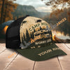 Unijames Personalized Camp More Worry Less RV Mesh Trucker Cap