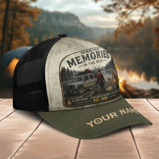 Unijames Personalized Memories in the Mist Mesh Trucker Cap
