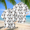 UniJames Wild Running Horse and Eagle Pattern Hawaiian Shirt