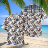 UniJames "Born To Be Free" Running Horse Plaid Hawaiian Shirt