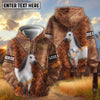 UniJames Scalloped Leather Horse 3D Hoodie (9 breeds)