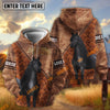 UniJames Scalloped Leather Horse 3D Hoodie (9 breeds)