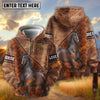 UniJames Scalloped Leather Horse 3D Hoodie (9 breeds)